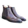 Calfskin Leather Chelsea Boot in Chestnut #color_ Chestnut