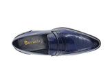 Carrucci Shoes Calfskin Modern Classic Penny Loafer