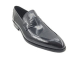 Carrucci Shoes Calfskin Modern Classic Penny Loafer