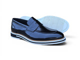 Carrucci Shoes Calfskin Penny Loafer Brown