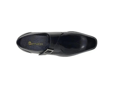 Carrucci Shoes Calfskin Single Monk Strap Loafer