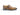 Carrucci Shoes Calfskin Single Monk Strap Loafer in Cognac #color_ Cognac