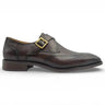 Carrucci Shoes Calfskin Single Monk Strap Loafer in Chestnut #color_ Chestnut