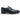 Carrucci Shoes Calfskin Single Monk Strap Loafer in Black #color_ Black