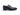 Carrucci Shoes Calfskin Single Monk Strap Loafer in Black #color_ Black
