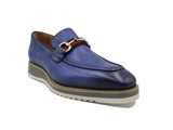 Carrucci Shoes Calfskin Horsebit Slip-On Loafer