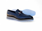 Carrucci Shoes Calfskin Horsebit Slip-On Loafer
