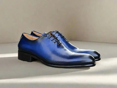 Carrucci Shoes Calfskin Whole Cut Oxford Dress Shoe