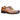 Carrucci Shoes Calfskin Whole Cut Oxford Dress Shoe in Cognac #color_ Cognac