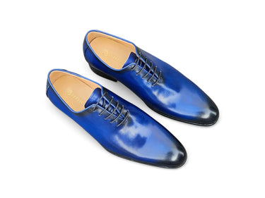 Carrucci Shoes Calfskin Whole Cut Oxford Dress Shoe