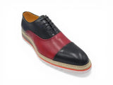 Carrucci Shoes Cap Toe Brogue Oxford Dress Shoe
