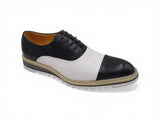 Carrucci Shoes Cap Toe Brogue Oxford Dress Shoe