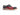 Carrucci Shoes Cap Toe Brogue Oxford Dress Shoe in Black Burgundy #color_ Black Burgundy