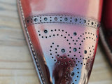 Carrucci Shoes Cap Toe Leather Oxford Dress Shoe