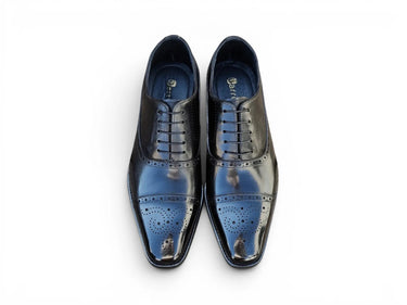 Carrucci Shoes Cap Toe Leather Oxford Dress Shoe