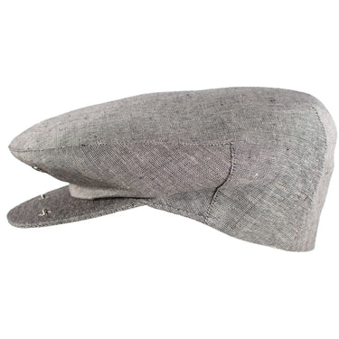 Capas Ivy Italian Linen Flat Cap