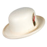 Capas Derby Straw Bowler Hat