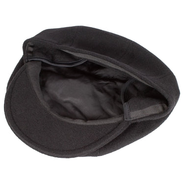 Capas 8 4 w Earflaps Italian Wool Newsboy Cap