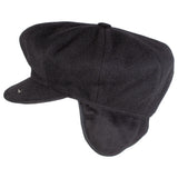 Capas 8 4 w Earflaps Italian Wool Newsboy Cap