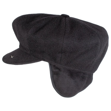 Capas 8 4 w Earflaps Italian Wool Newsboy Cap