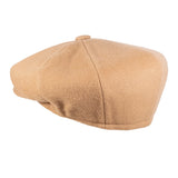 Capas 8 4 w Earflaps Italian Wool Newsboy Cap