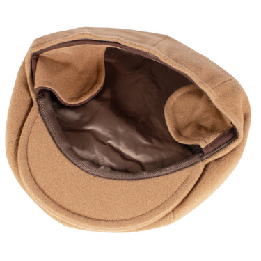 Capas 8 4 w Earflaps Italian Wool Newsboy Cap