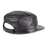Capas Military in Black Leather