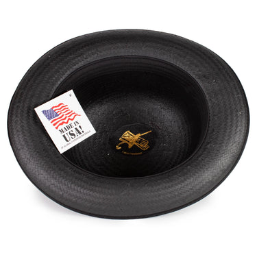 Capas Derby Straw Bowler Hat