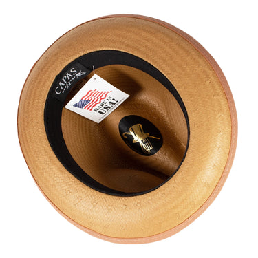 Capas The Untouchable Toyo Straw Center Crease Fedora
