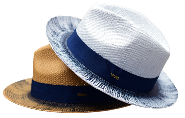 Bruno Capelo Castro Natural Straw Snap Brim Fedora