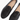 Men's Black Pebbled Leather Centesimo in #color_