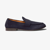 Navy Suede