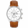 The Chrono S2 - Silver/Tan in #color_