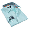 Contrast Collar Button-Up Shirt // Contemporary Fit - contrast trimming- final sale in #color_
