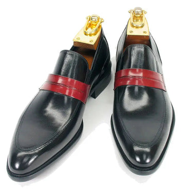 Carrucci Shoes KS479-601 Contrast Penny Loafer