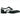 Carrucci Shoes Contrast Two Tone Wingtip Oxford in Black White #color_ Black White