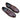 Crocodile Embossed Leather Sneaker in Brown #color_ Brown