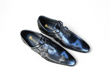 Carrucci Shoes Cross Straps Wholecut Oxford Shoe