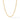Curb Chain Necklace, 3MM Set - 14K Gold