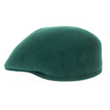 Ferrecci English in Hunter Green Wool Flat Cap