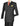Vinci Black Regular Fit Double Breasted Suit - F-DC900