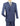 Vinci Blue Regular Fit Double Breasted Suit - DC900-1