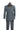 Vinci Charcoal Regular Fit Double Breasted Suit - DPP
