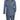 Vinci Smoke Blue Regular Fit Double Breasted Suit - DRK-5