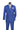 Vinci Blue Regular Fit Double Breasted Suit - DRW-1