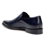 Belvedere Andreo in Navy Deerskin Slip-on Dress Shoes