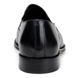 Belvedere Andreo in Black Deerskin Slip-on Dress Shoes