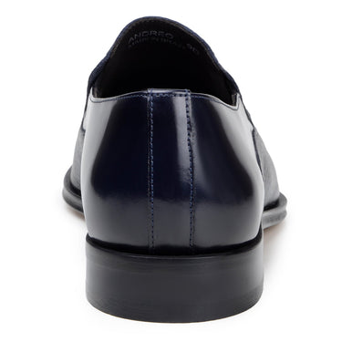 Belvedere Andreo in Navy Deerskin Slip-on Dress Shoes