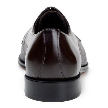 Belvedere Alexander in Brown Premium Italian Deerskin Leather Oxfords