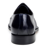 Belvedere Alexander in Navy Premium Italian Deerskin Leather Oxfords